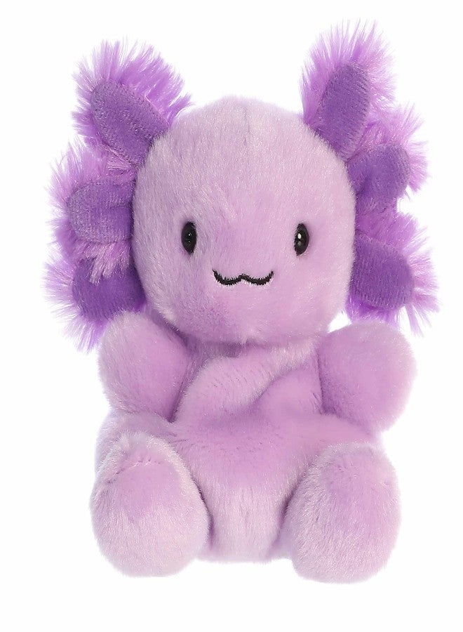 Aurora® Adorable Palm Pals™ Xavier Purple Axolotl™ Stuffed Animal - Fun Collectible Plush for Kids and Adult Collectors - Perfect for Decorating Rooms and Birthday Gifts - Purple 5 Inches - Image 1